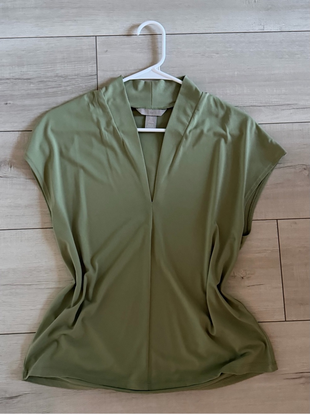 Sage Green Blouse H&M